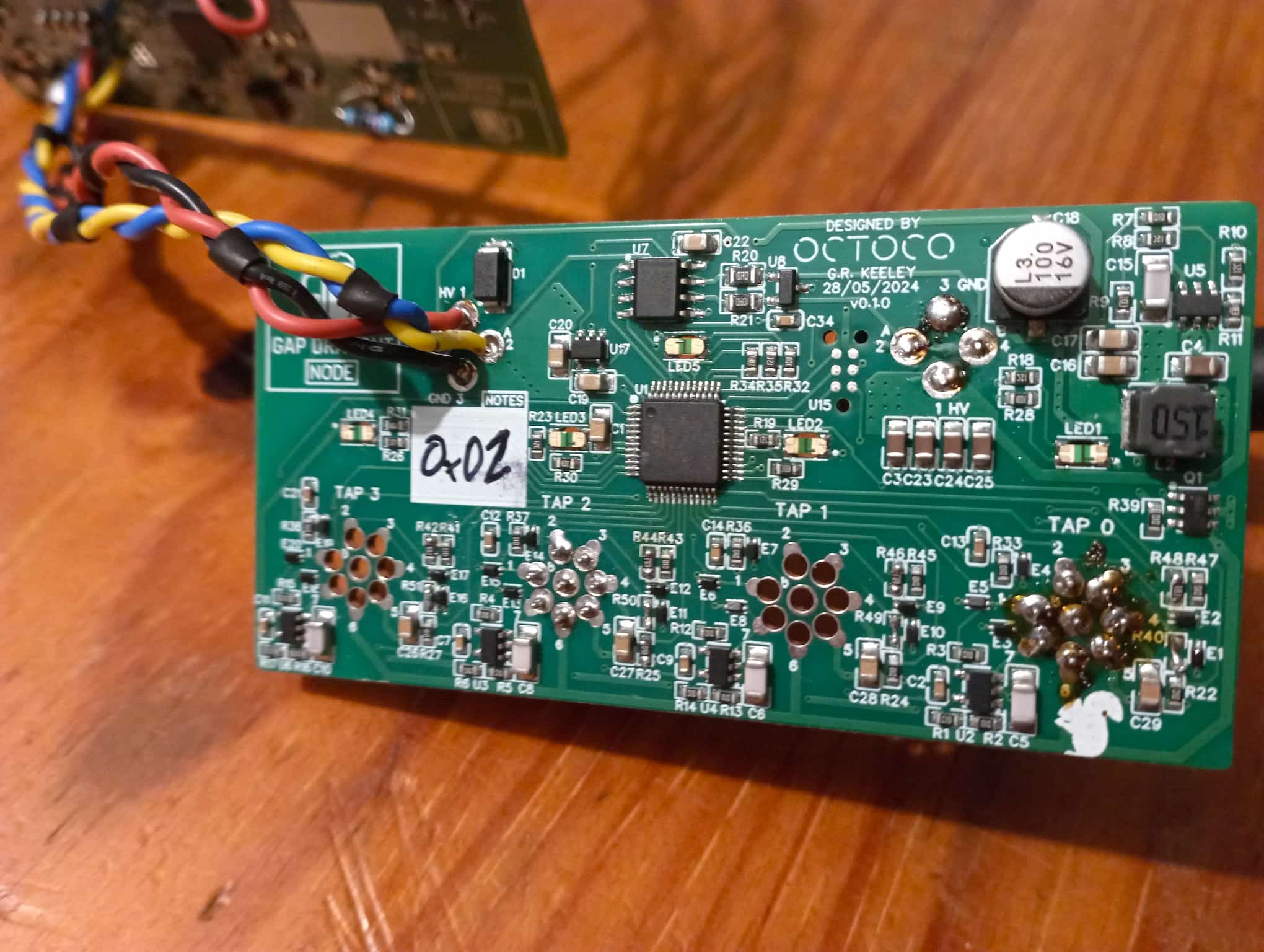 An actual node PCB.