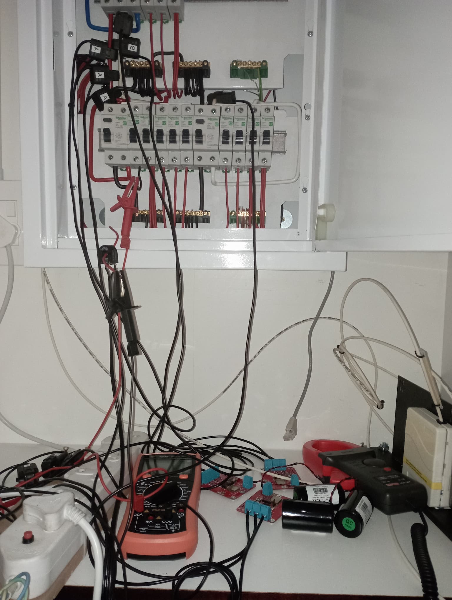 Three Wattsons connected to the offices distribution board.